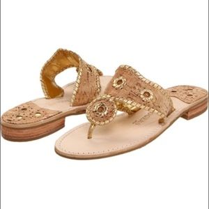 Gold Cork Jack Rogers